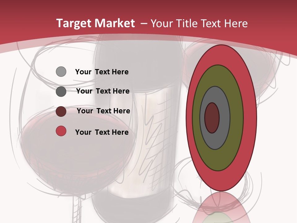 Product Copy Space Cabernet PowerPoint Template