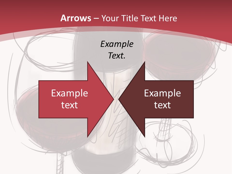 Product Copy Space Cabernet PowerPoint Template