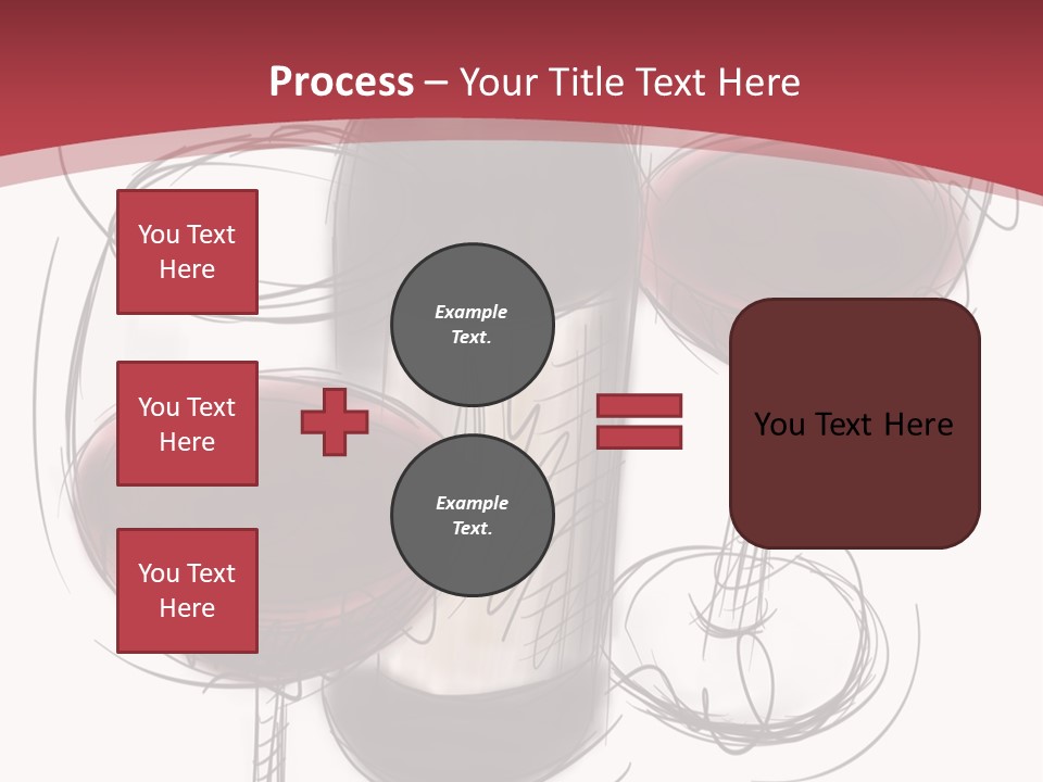 Product Copy Space Cabernet PowerPoint Template