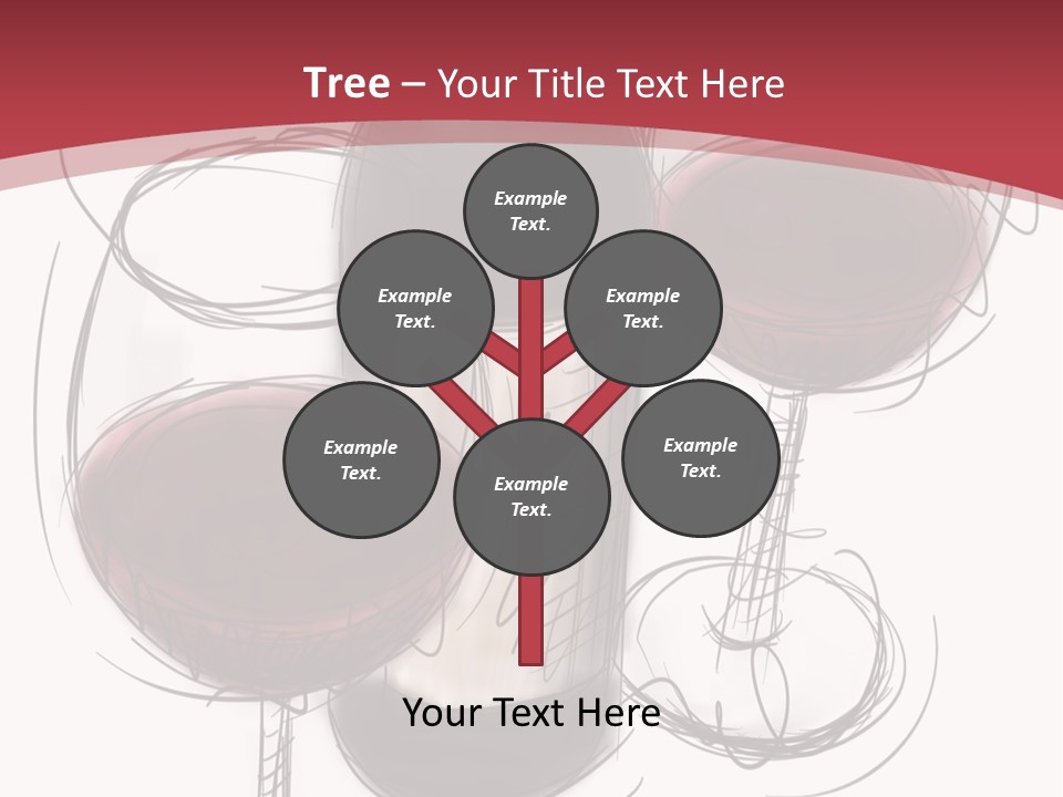 Product Copy Space Cabernet PowerPoint Template