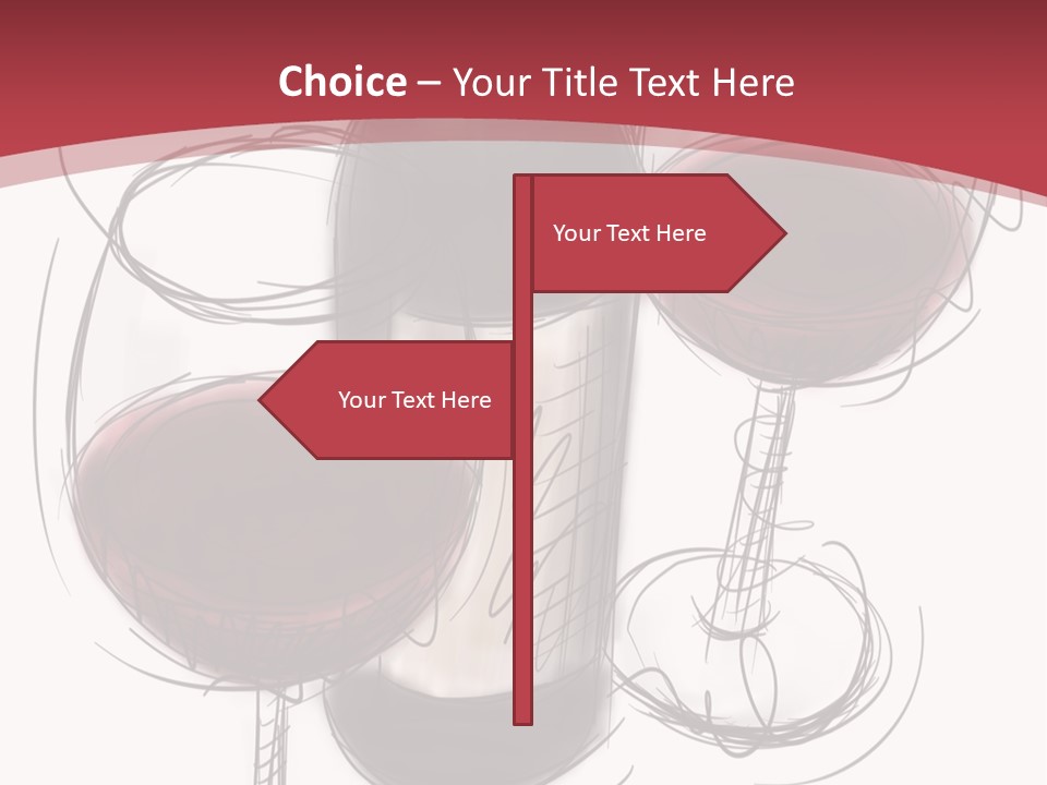 Product Copy Space Cabernet PowerPoint Template