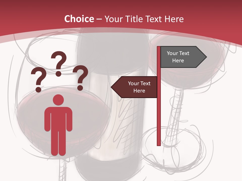 Product Copy Space Cabernet PowerPoint Template