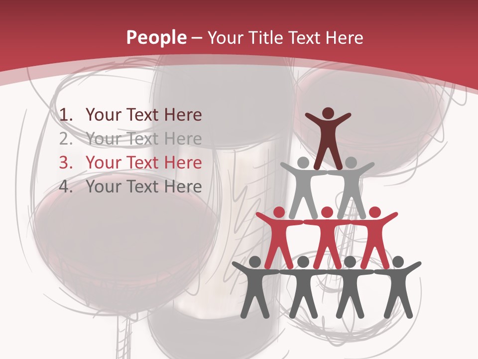 Product Copy Space Cabernet PowerPoint Template