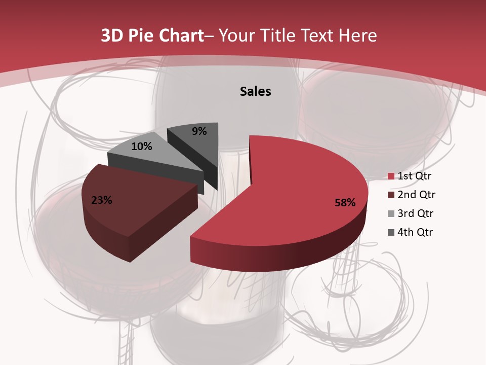 Product Copy Space Cabernet PowerPoint Template