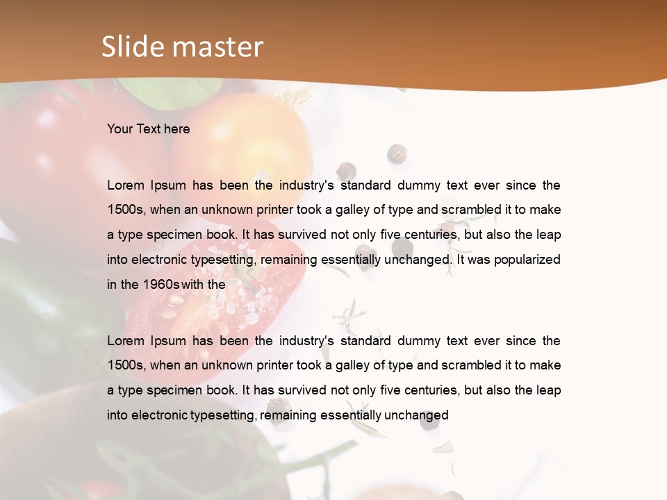 Diversity Olive Oil Multicolored PowerPoint Template