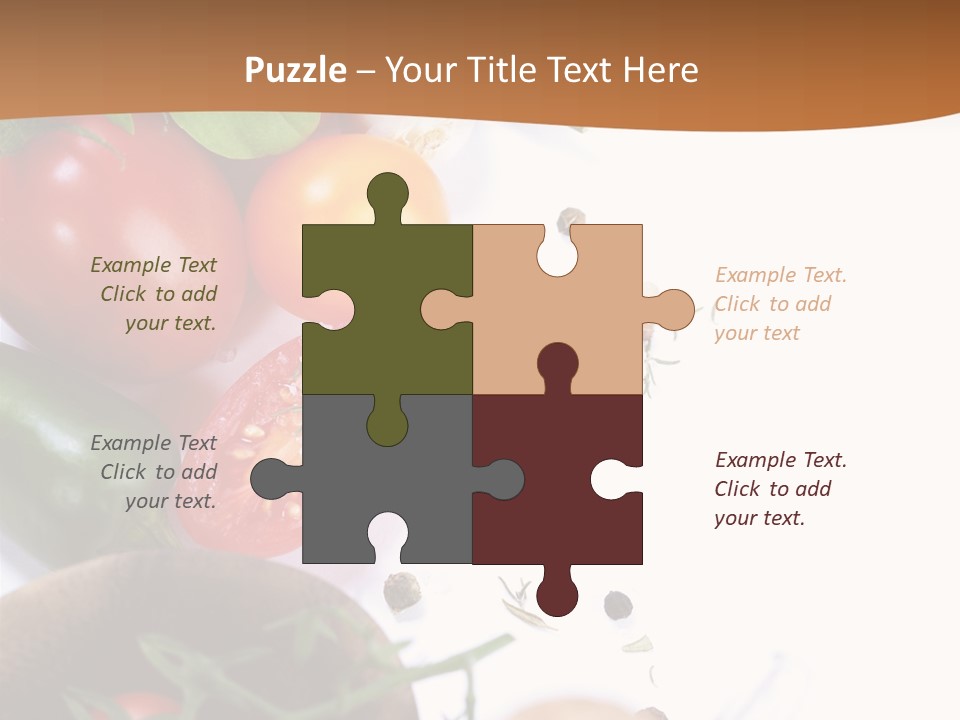 Diversity Olive Oil Multicolored PowerPoint Template