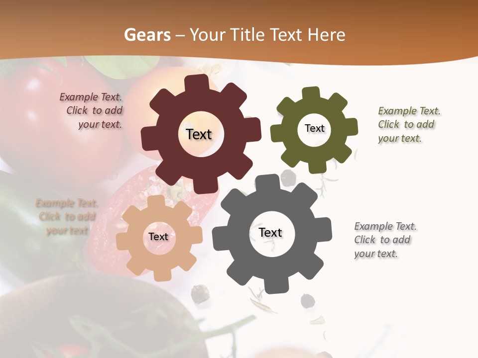 Diversity Olive Oil Multicolored PowerPoint Template