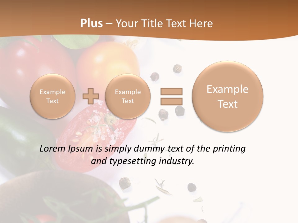 Diversity Olive Oil Multicolored PowerPoint Template