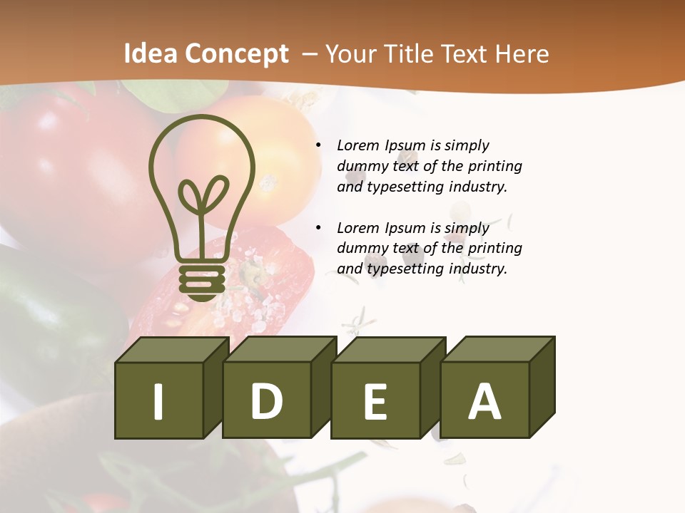 Diversity Olive Oil Multicolored PowerPoint Template