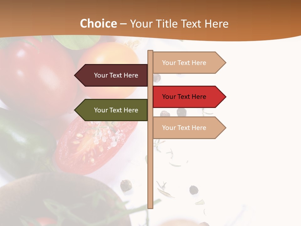 Diversity Olive Oil Multicolored PowerPoint Template
