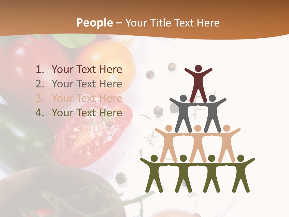 Diversity Olive Oil Multicolored PowerPoint Template