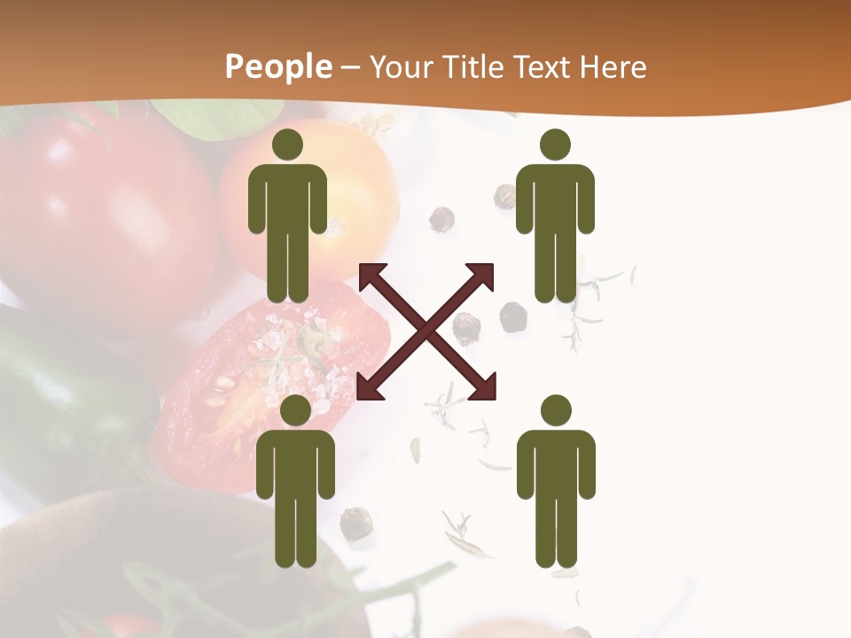 Diversity Olive Oil Multicolored PowerPoint Template