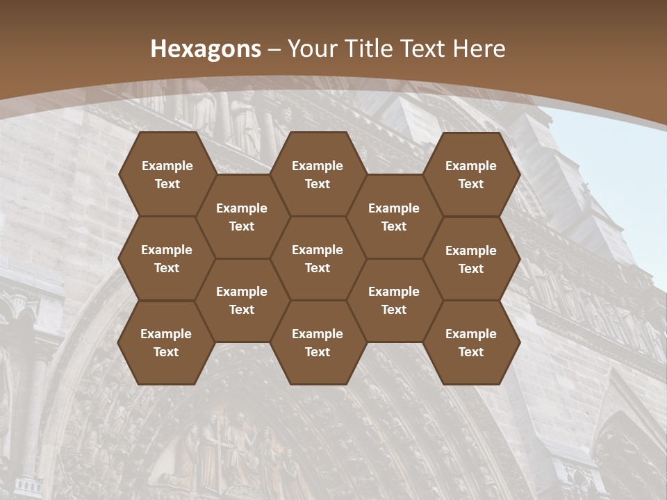 Travel Bell Tower Paris PowerPoint Template