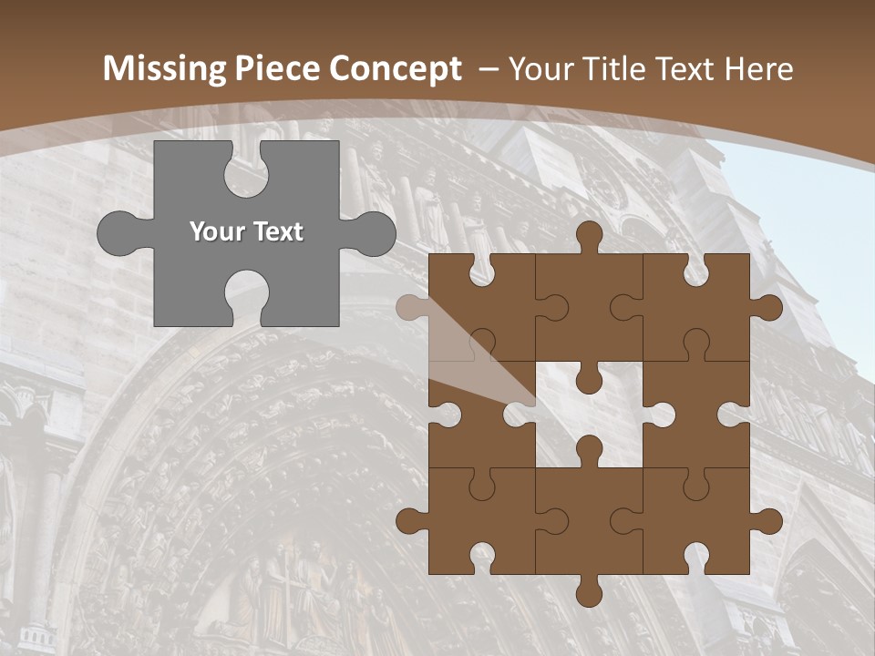 Travel Bell Tower Paris PowerPoint Template