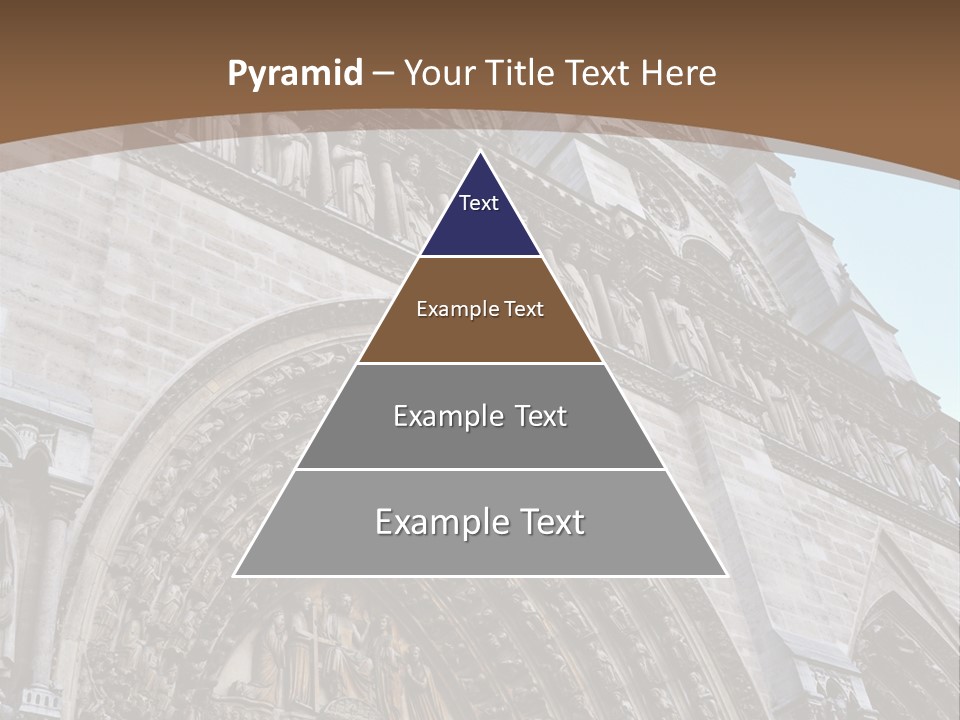 Travel Bell Tower Paris PowerPoint Template