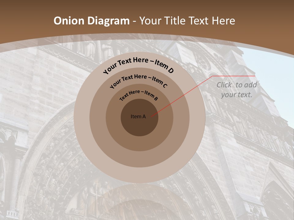 Travel Bell Tower Paris PowerPoint Template