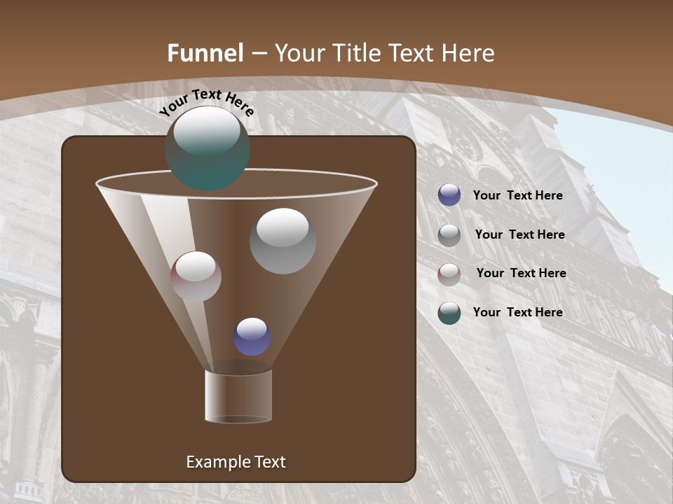 Travel Bell Tower Paris PowerPoint Template