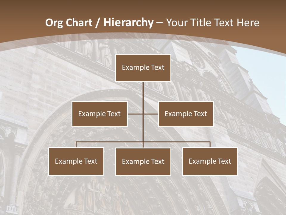 Travel Bell Tower Paris PowerPoint Template