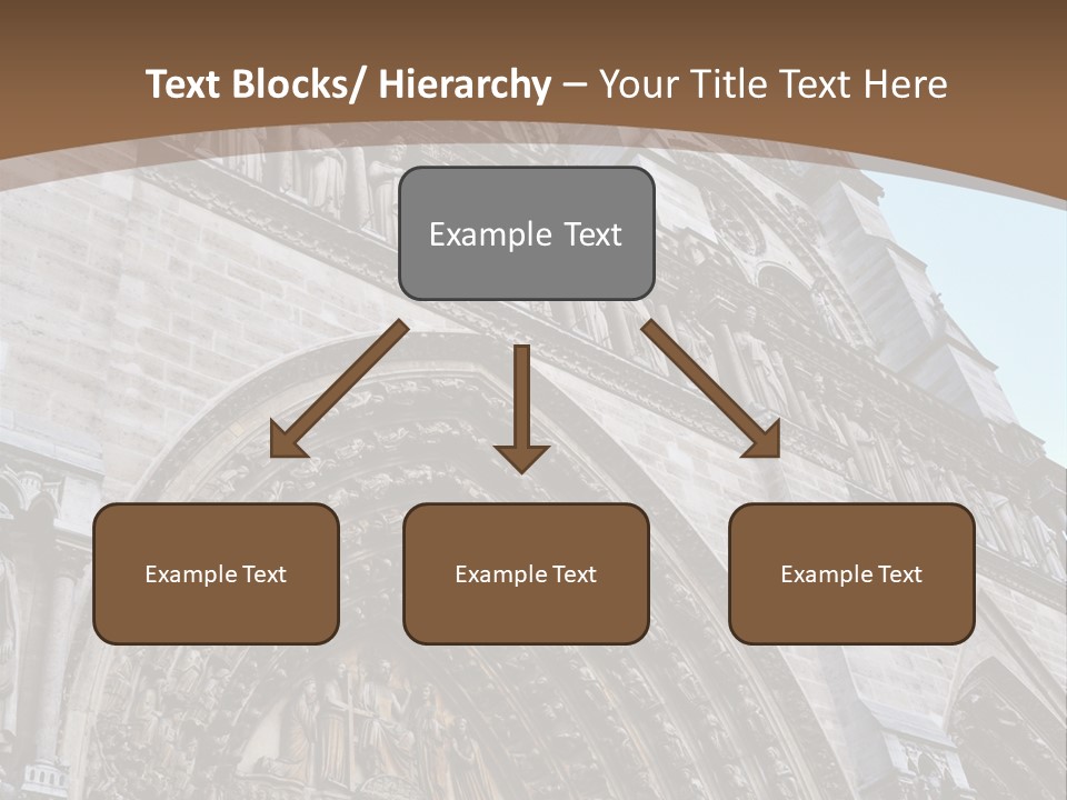 Travel Bell Tower Paris PowerPoint Template