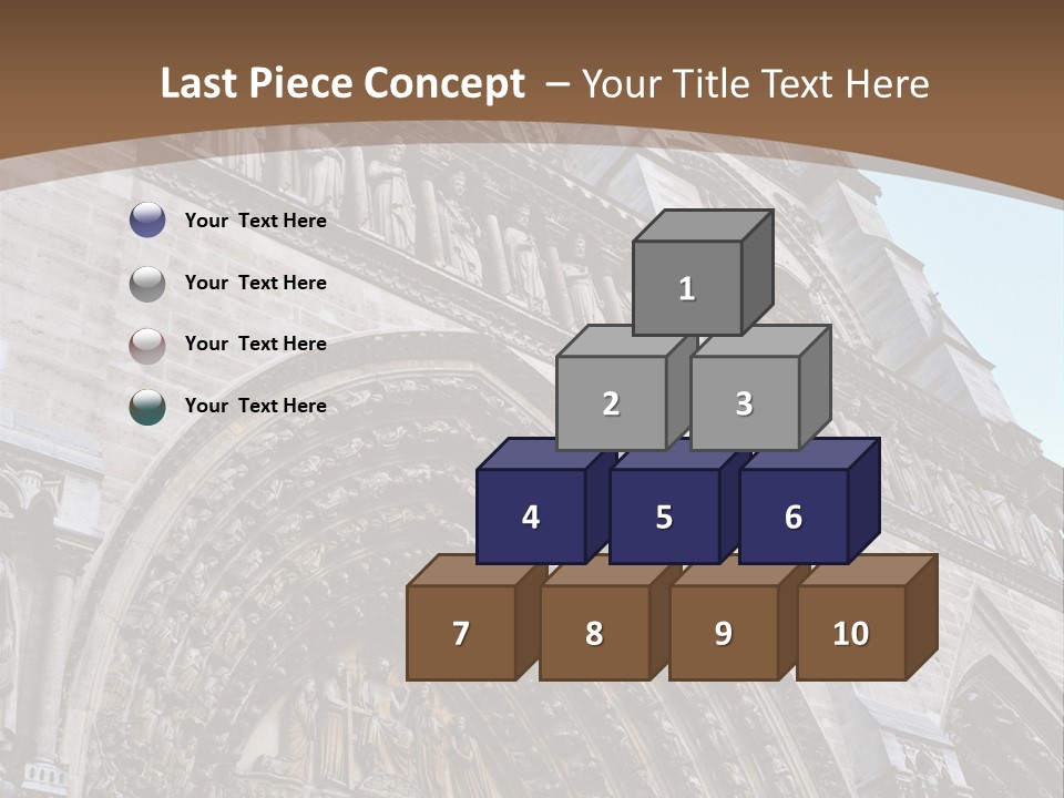 Travel Bell Tower Paris PowerPoint Template