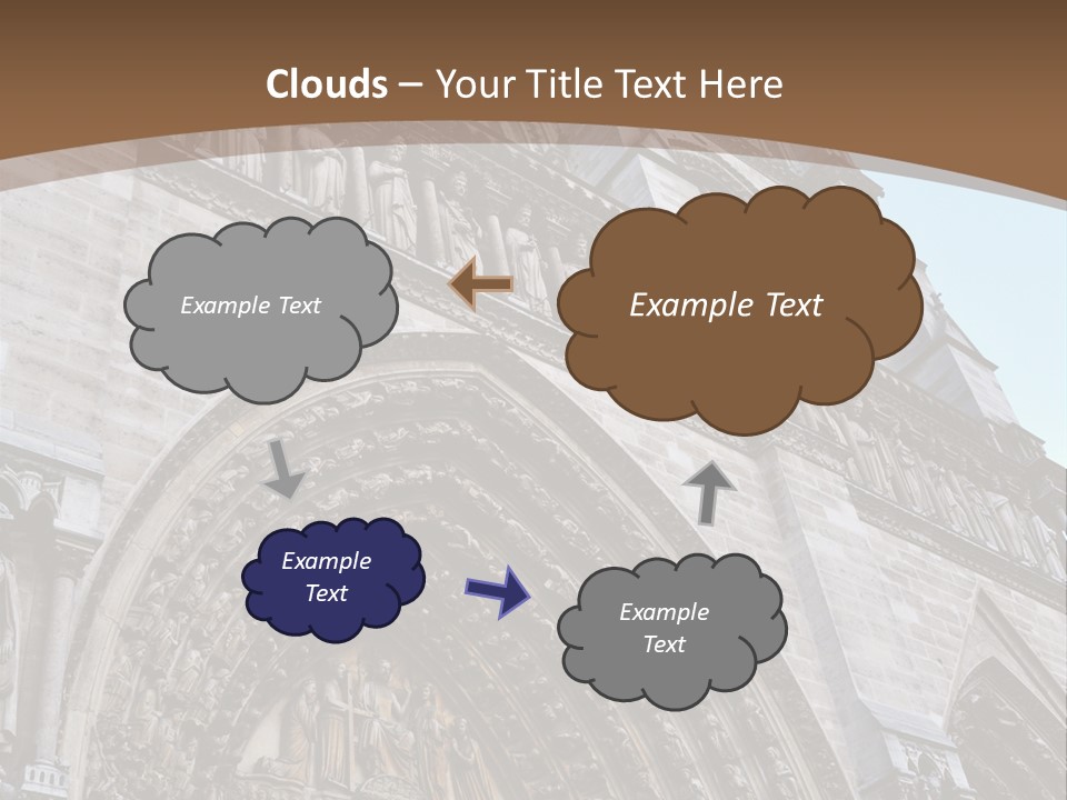 Travel Bell Tower Paris PowerPoint Template