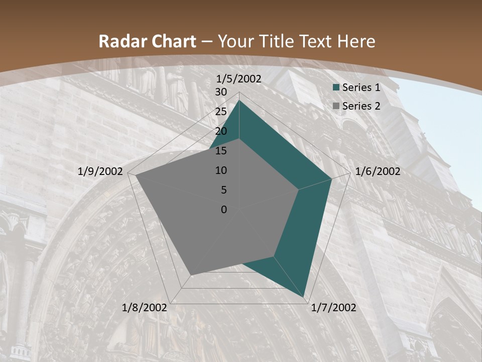 Travel Bell Tower Paris PowerPoint Template