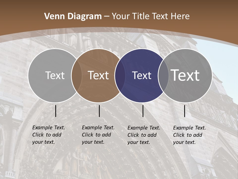 Travel Bell Tower Paris PowerPoint Template