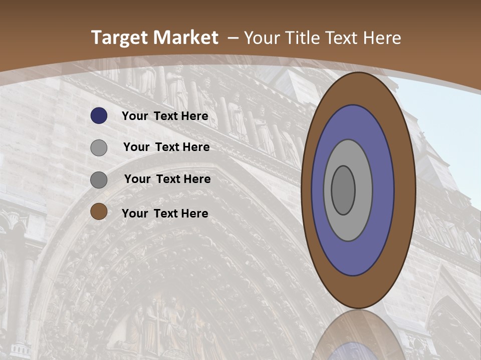 Travel Bell Tower Paris PowerPoint Template