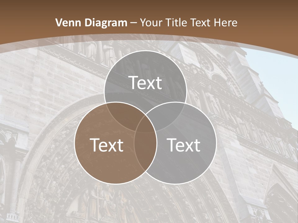 Travel Bell Tower Paris PowerPoint Template