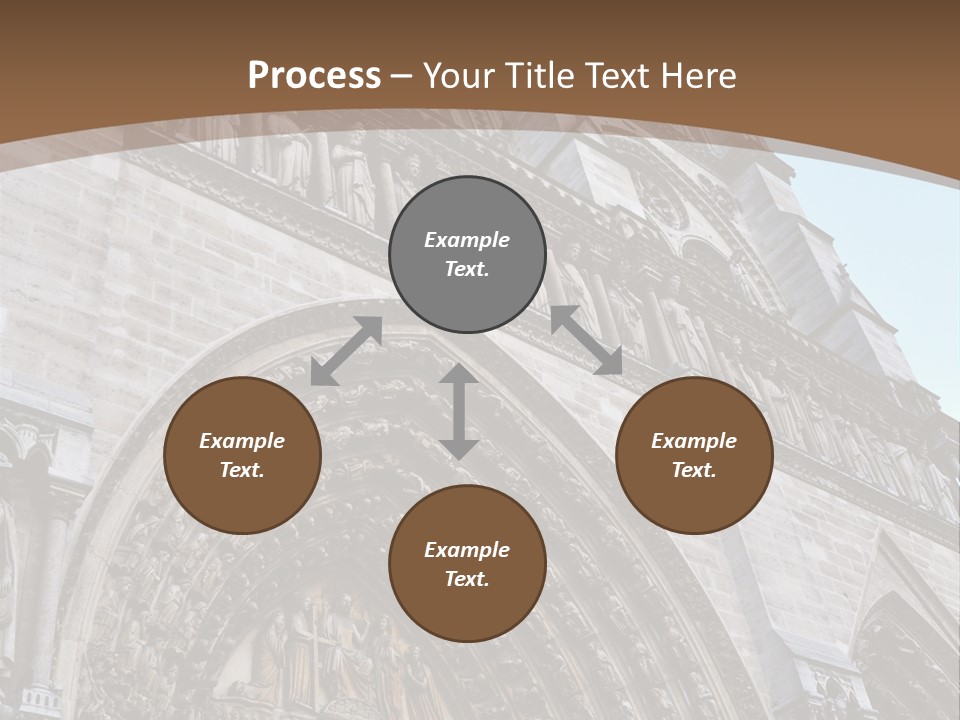 Travel Bell Tower Paris PowerPoint Template