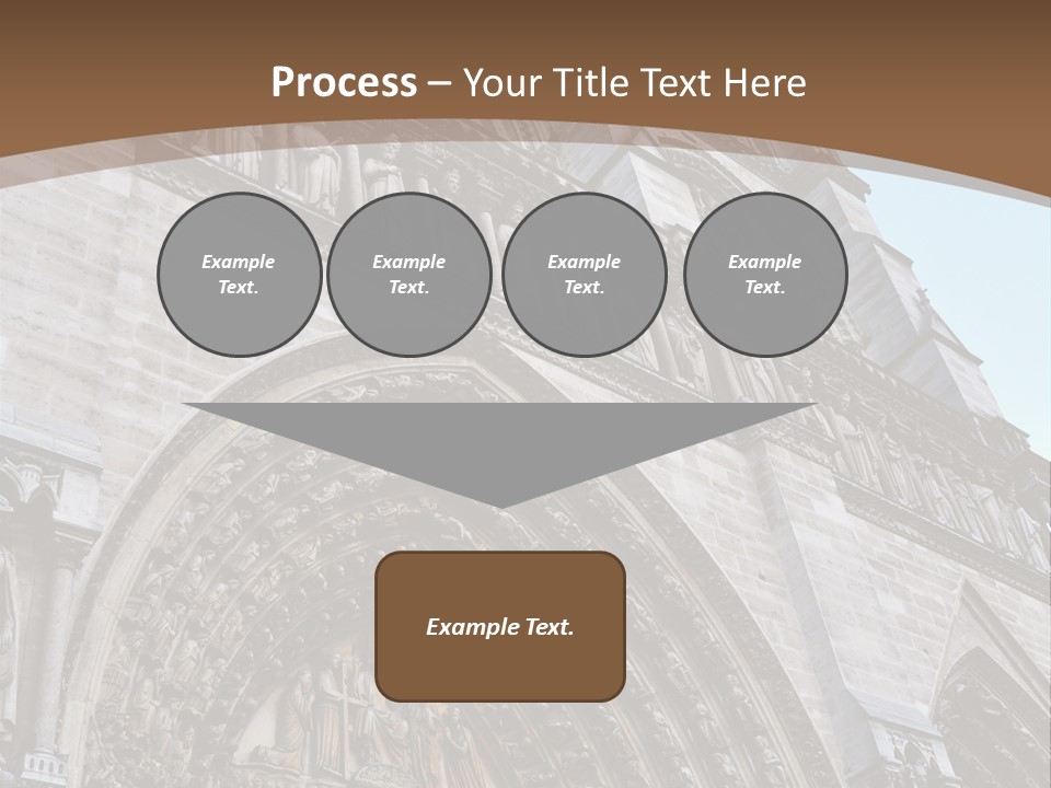 Travel Bell Tower Paris PowerPoint Template