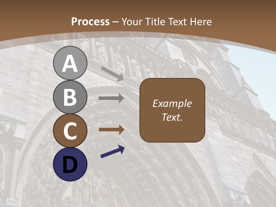 Travel Bell Tower Paris PowerPoint Template