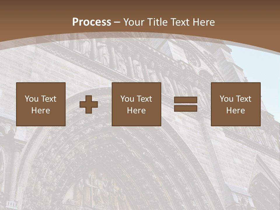 Travel Bell Tower Paris PowerPoint Template