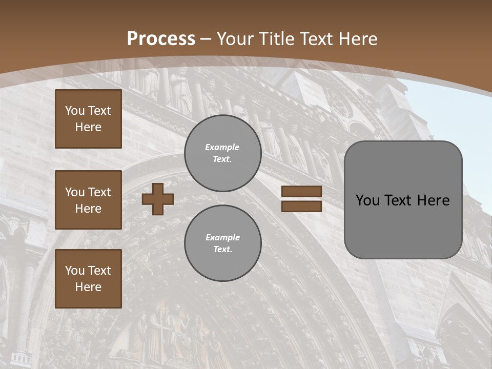 Travel Bell Tower Paris PowerPoint Template