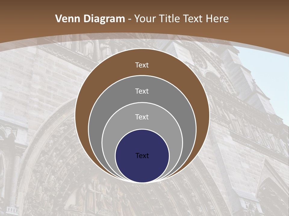 Travel Bell Tower Paris PowerPoint Template