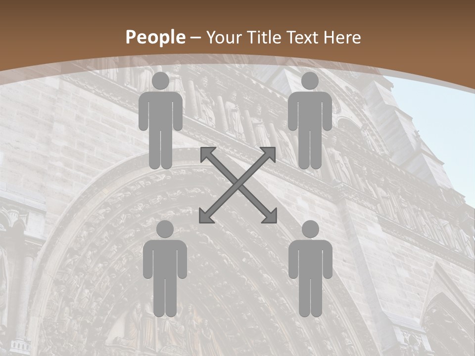 Travel Bell Tower Paris PowerPoint Template