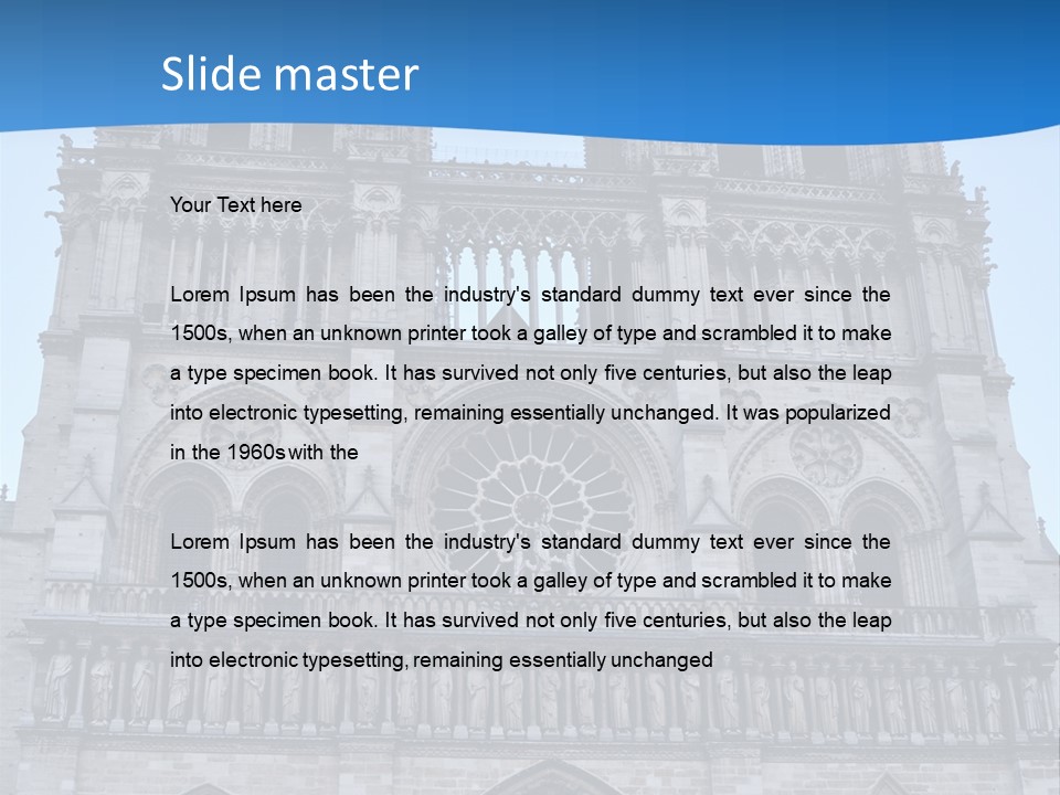 Island Tourism Dame PowerPoint Template