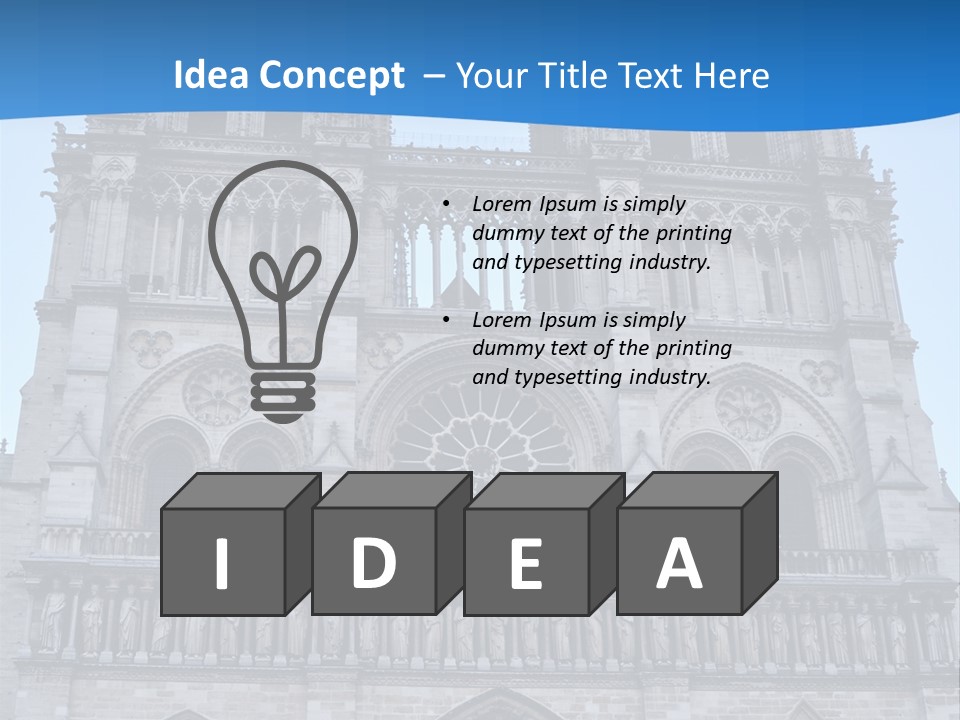 Island Tourism Dame PowerPoint Template