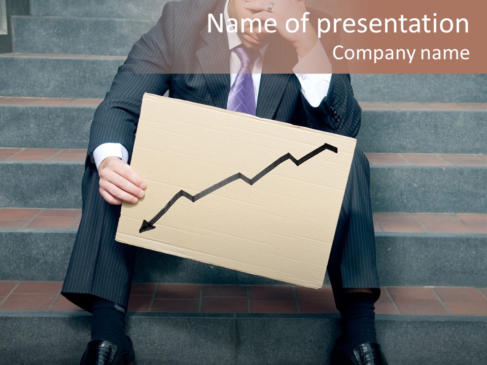 Professional Loss Male PowerPoint Template