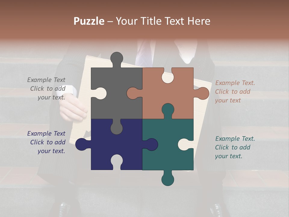 Professional Loss Male PowerPoint Template