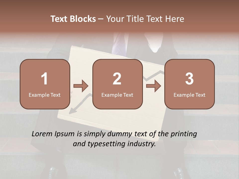 Professional Loss Male PowerPoint Template