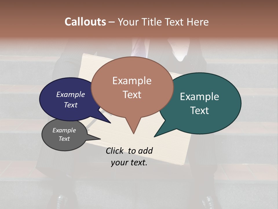 Professional Loss Male PowerPoint Template