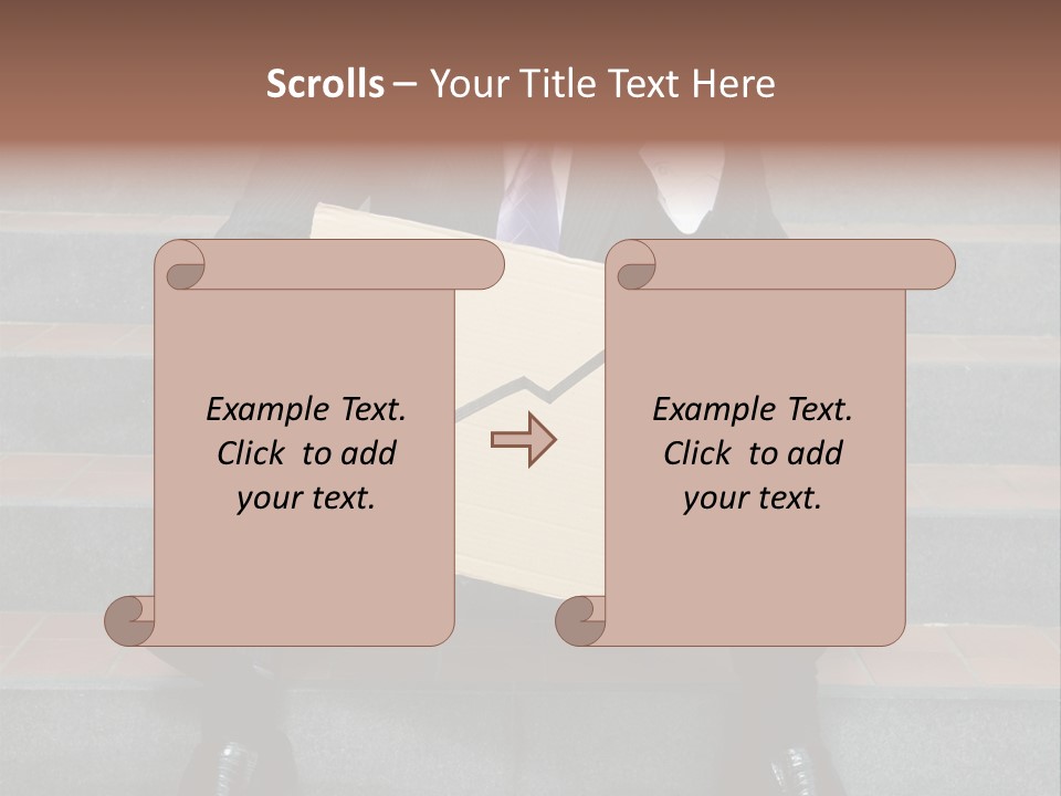 Professional Loss Male PowerPoint Template