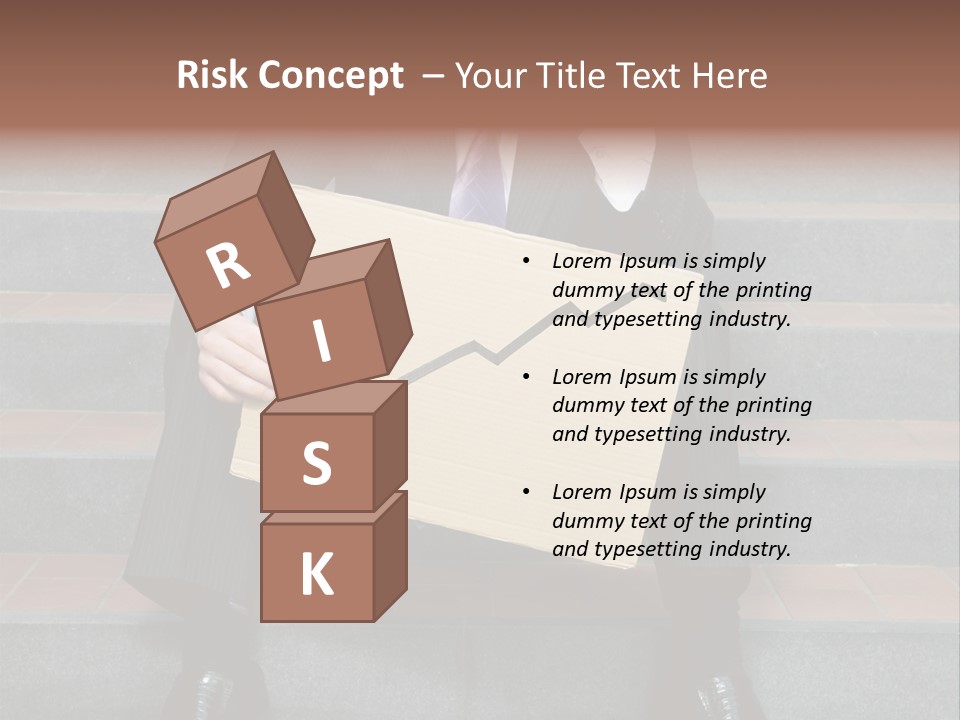 Professional Loss Male PowerPoint Template