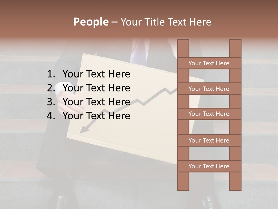 Professional Loss Male PowerPoint Template