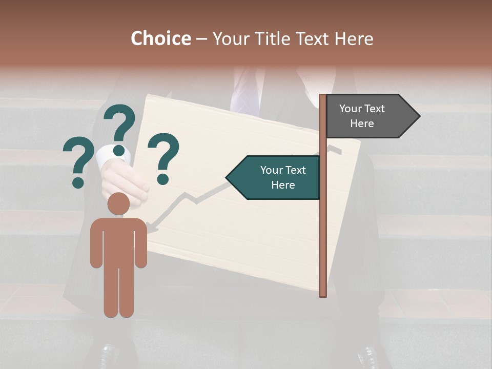 Professional Loss Male PowerPoint Template