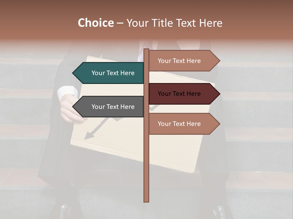 Professional Loss Male PowerPoint Template