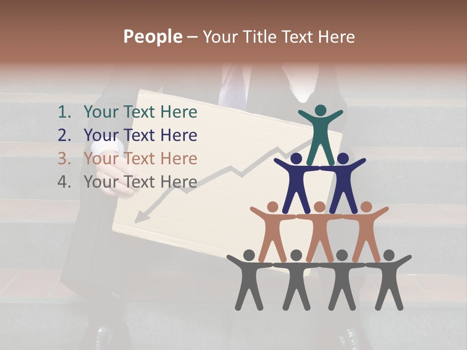 Professional Loss Male PowerPoint Template