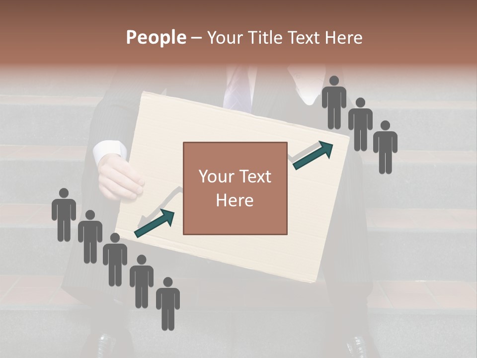 Professional Loss Male PowerPoint Template