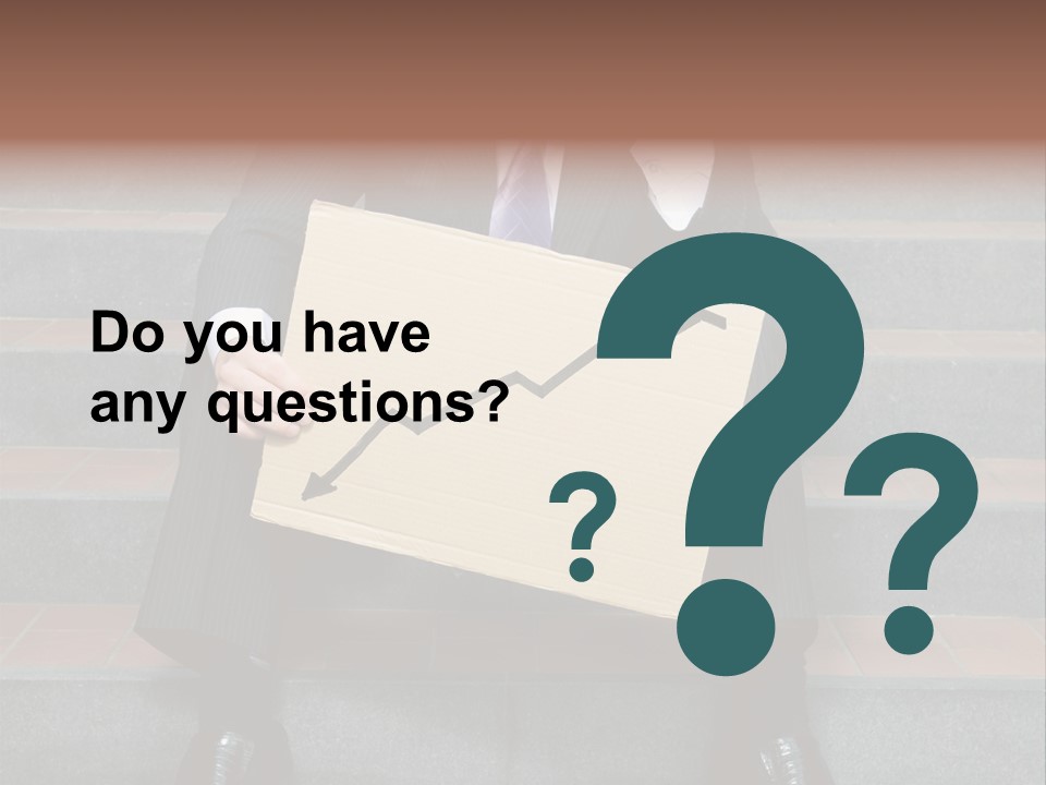 Professional Loss Male PowerPoint Template